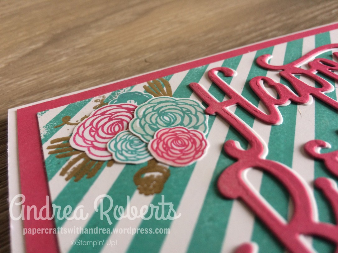 Papercrafts with Andrea, AWHT Fav Colour Combo Blog hop, Stampin' Up! Australia